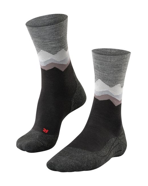 Falke Black Tk2 Explore Crest Hiking Socks for men