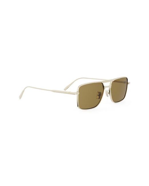 Dior Metallic Blacksuit S17U 54Mm Rectangular Sunglasses for men
