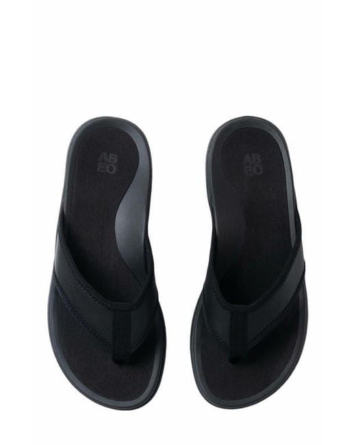 ABEO Black Laguna Sandal
