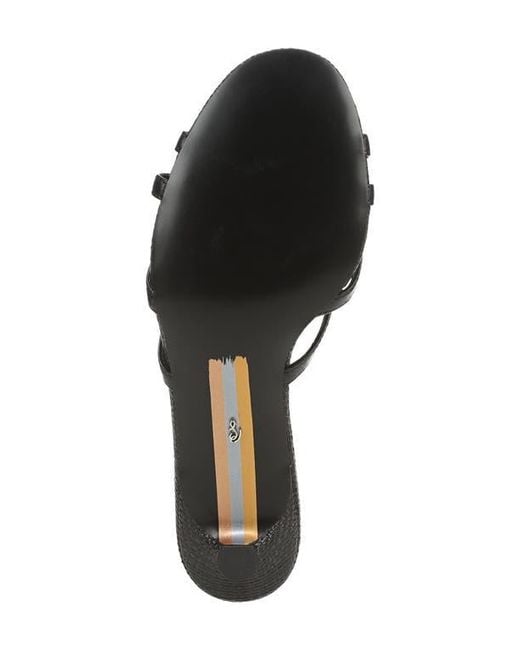 Sam Edelman Black Camille Kitten Heel Sandal