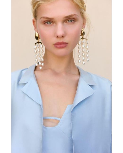 Cult Gaia Shivani Drop Earrings in Metallic | Lyst