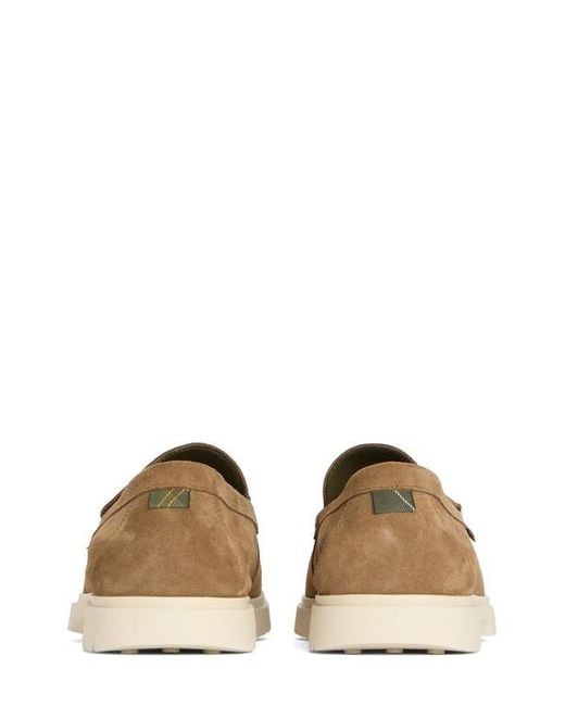 Barbour Brown Carty Moc Toe Loafer for men