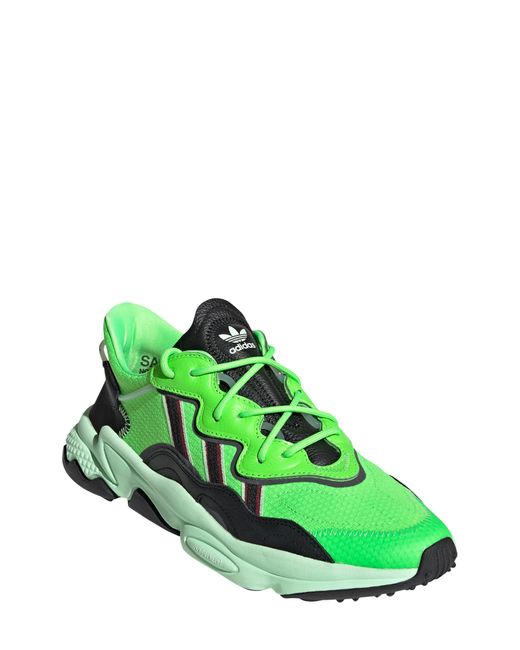 Adidas Green Ozweego Low-top Sneakers for men