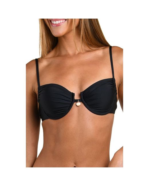 Sunshine 79 Black Underwire Bikini Top