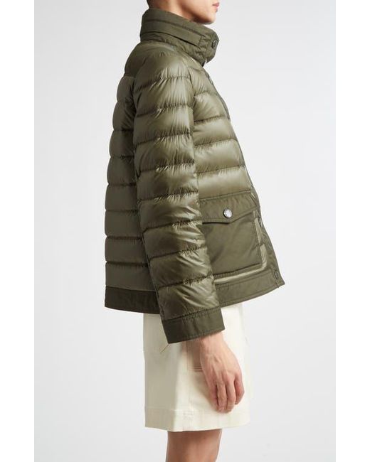 Moncler Green Origan Down Puffer Jacket