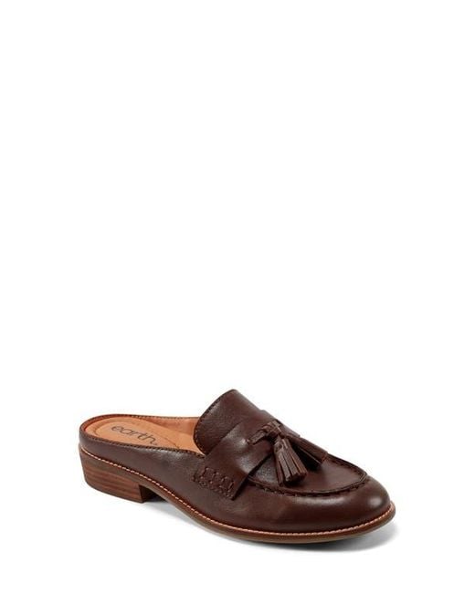 Earth Brown Everett Tassle Mule