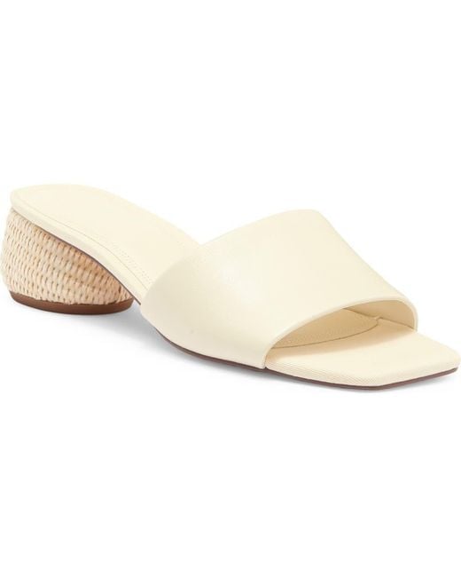 Nordstrom White Winona Slide Sandal