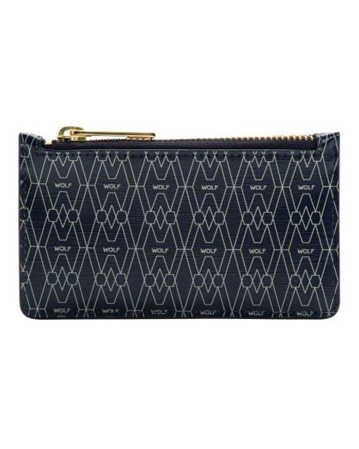 Wolf Blue Signature Zip Case for men