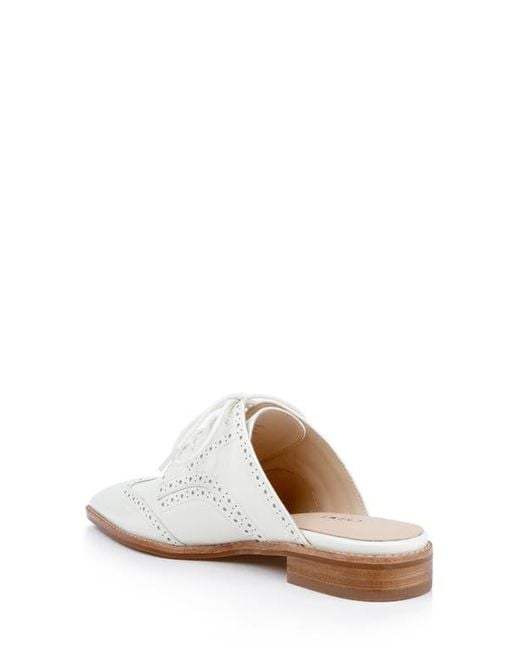 L'Agence White Lilou Mule