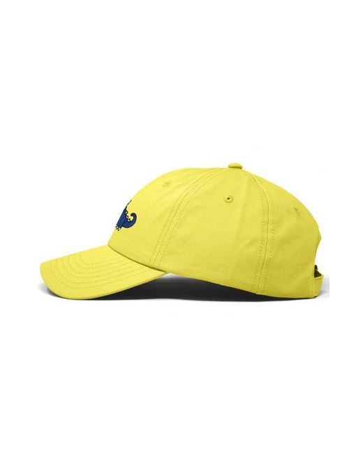 Alix Yellow Big Lizard Cap for men