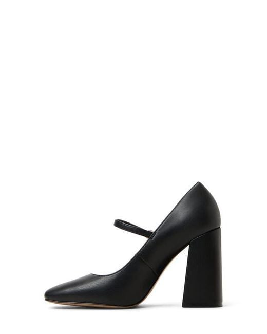ALDO Black Navii Block Heel Pump