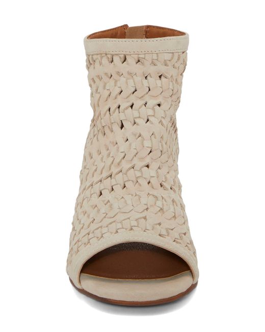 lucky open toe booties