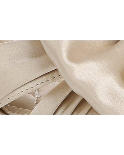 Sam Edelman Natural Lexi Bow Ankle Strap Sandal