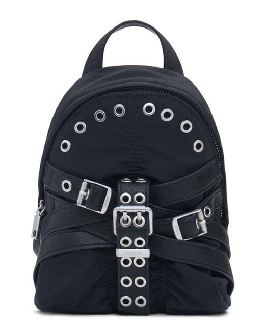 Desigual Blue Mini Nylon Backpack