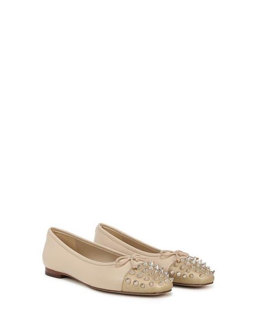 Sam Edelman Natural Monet Cap Toe Ballet Flat