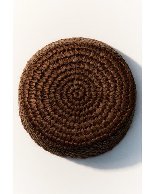 H&M Brown Straw Hat