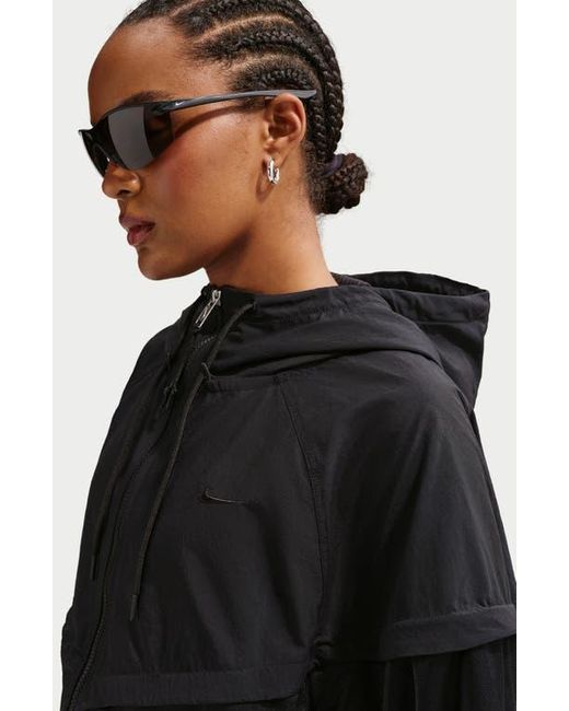 Nike Black Oversize Windrunner Jacket