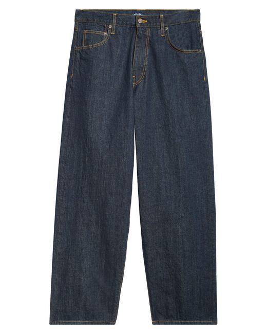 Noah NYC Blue Nonstretch Denim Stovepipe Jeans for men