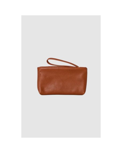TAH Brown Bella Wristlet
