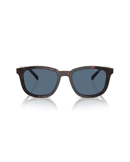 Prada Blue 53mm Pillow Sunglasses for men