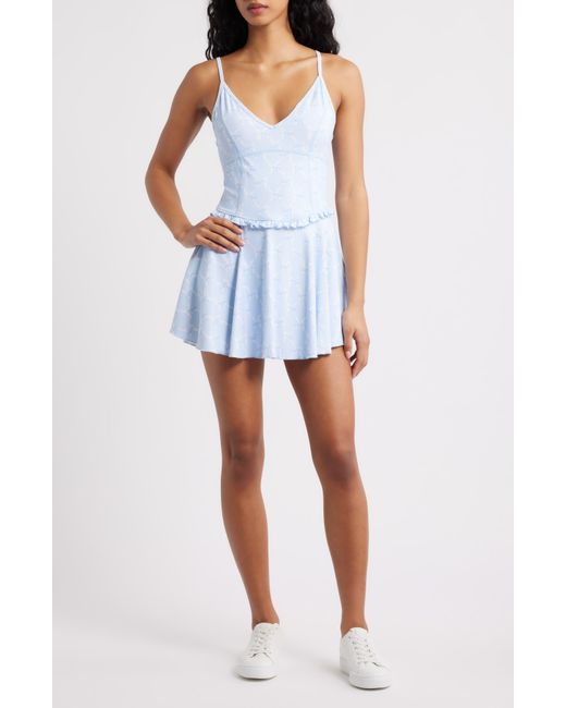 LoveShackFancy Blue Ergo Dress
