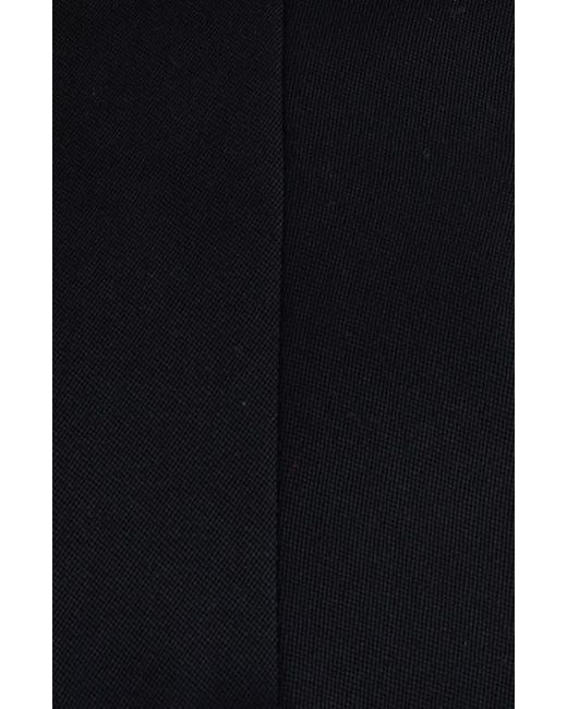 Givenchy Black Cocoon Wool Grain De Poudre Pants