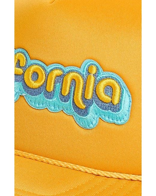 Local Beach Yellow California Patch Trucker Hat