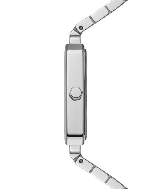 Balmain Metallic Eirini Two-Tone Bracelet Watch, 25Mm X 33Mm