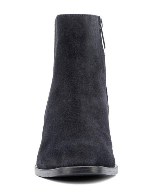 Aquatalia Blue Reeta Luxe Suede Bootie