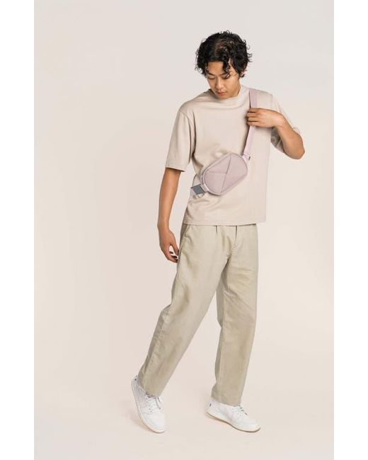 Lux and Nyx Pink Origami Sling Bag And Belt Bag For