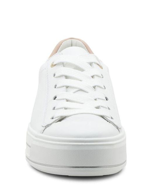 Ara White Carol Sneaker