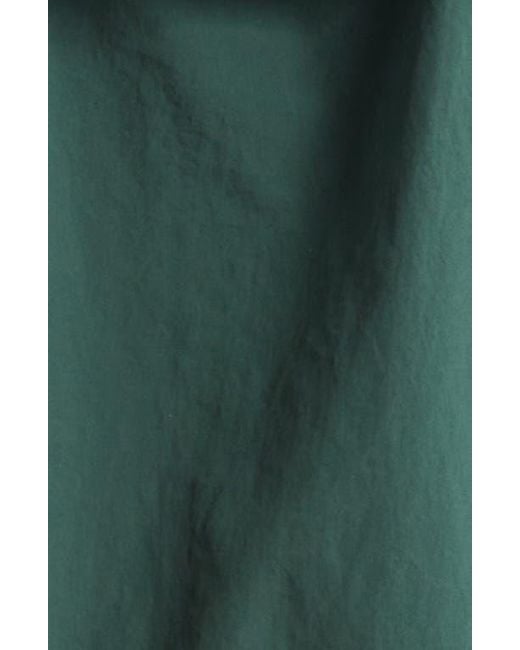 Palmes Green Practice Recycled Nylon Track Jacket for men