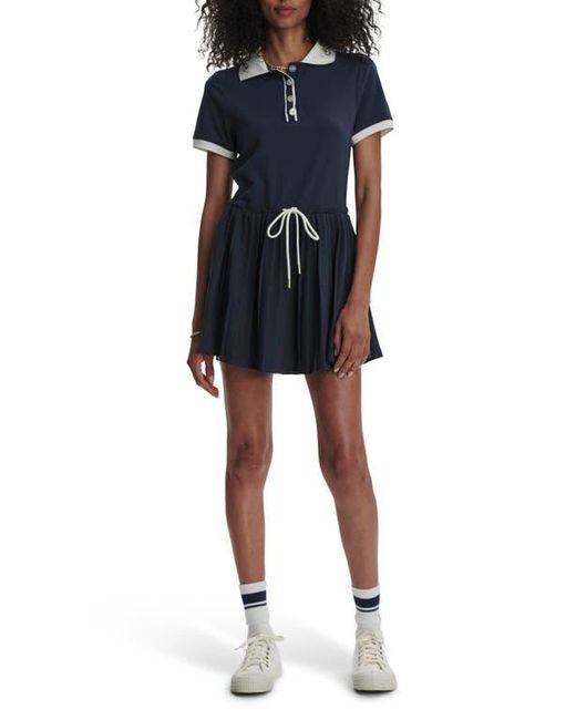 Varley Black Paloma Court Dress With Removable Shorts