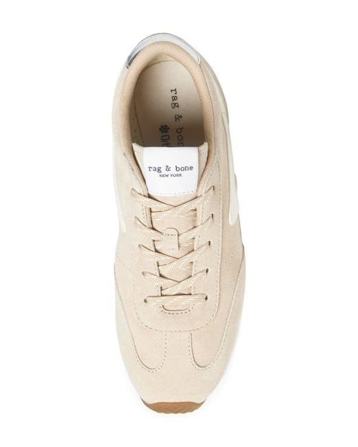 Rag & Bone White Retro Runner Slim Ultra Sneaker
