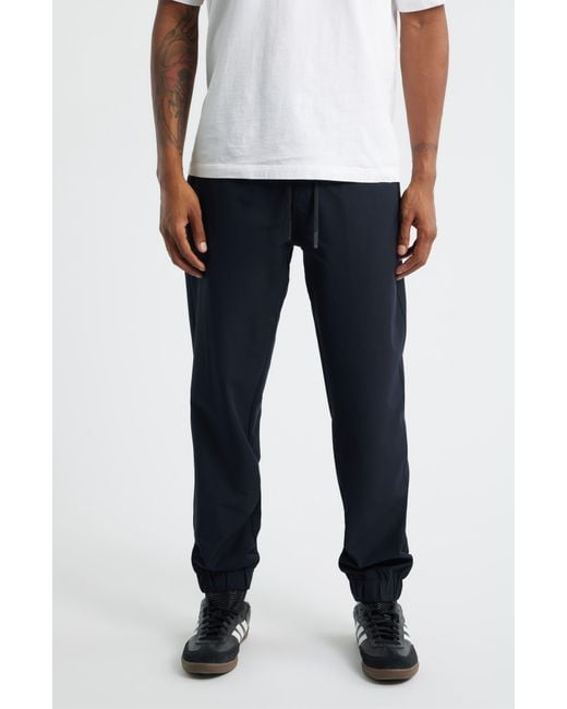 Saint Studio Black Tempo Tech Pants for men