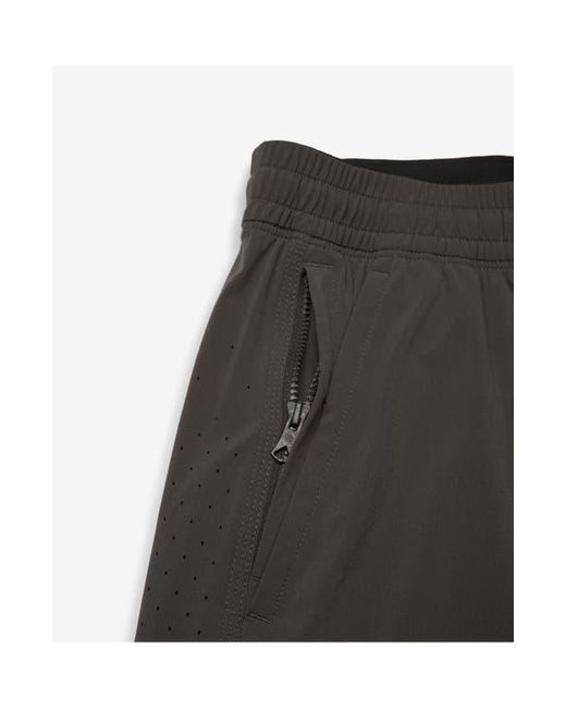 Reigning Champ Black 7-Inch Performance Nylon Training Shorts for men