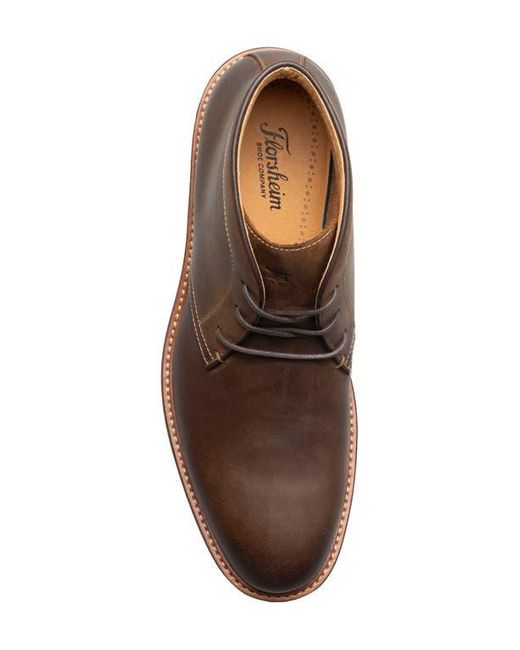Florsheim Brown Anthem Plain Toe Chukka for men