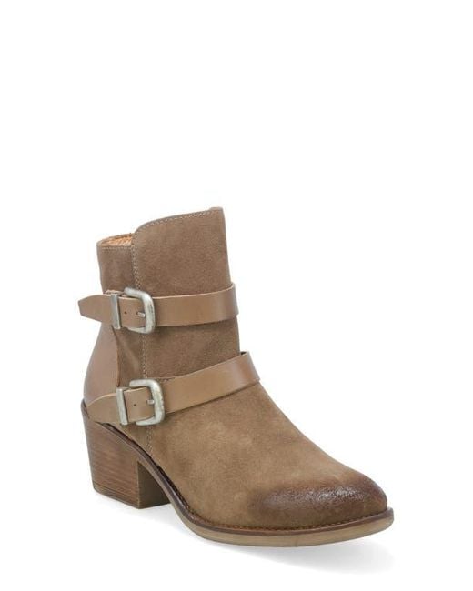 Miz Mooz Brown Dayla Moto Bootie