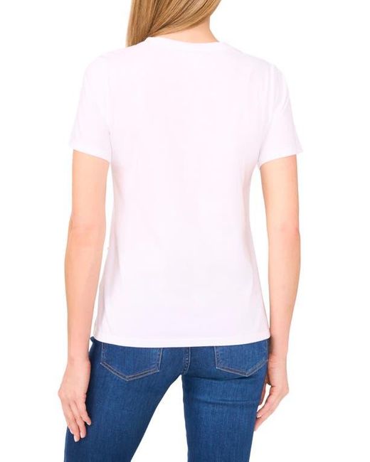Cece Blue Pearly Beaded Top