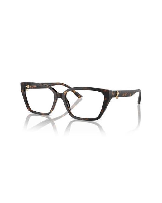 Jimmy Choo Multicolor 55Mm Cat Eye Optical Glasses