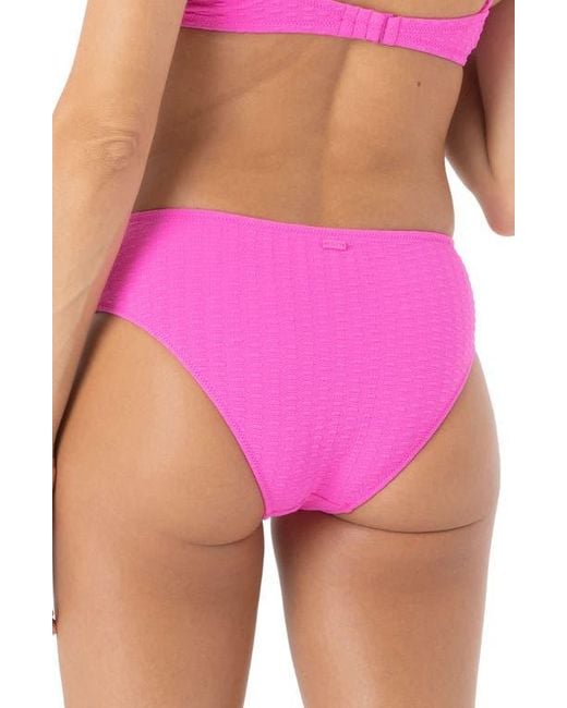 Roxy Purple Haleiwa Hipster Bikini Bottoms