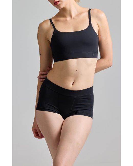 OXER Black Luxe Bold Stretch Modal Boyshorts