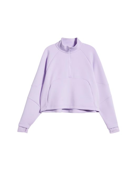 Nike Purple Dri-fit Prima Half Zip Pullover