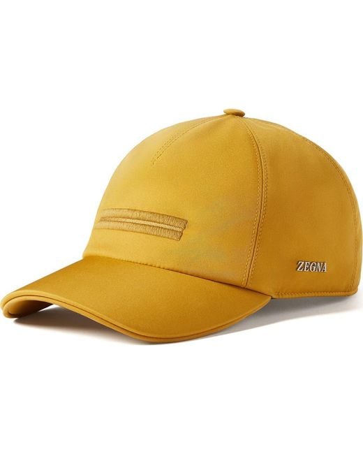 Zegna Yellow Baseball Cap for men