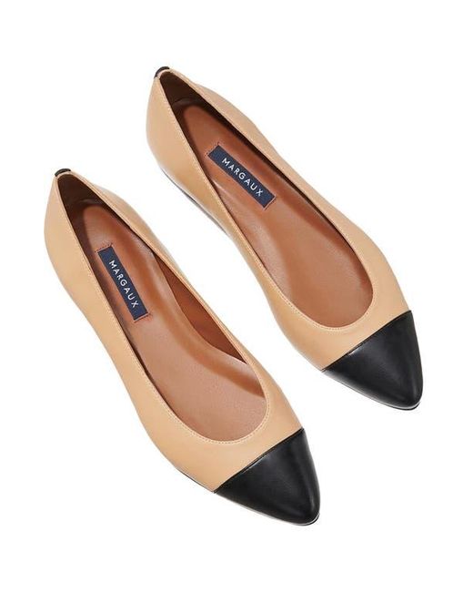 Margaux White The Cap-Toe Pointe