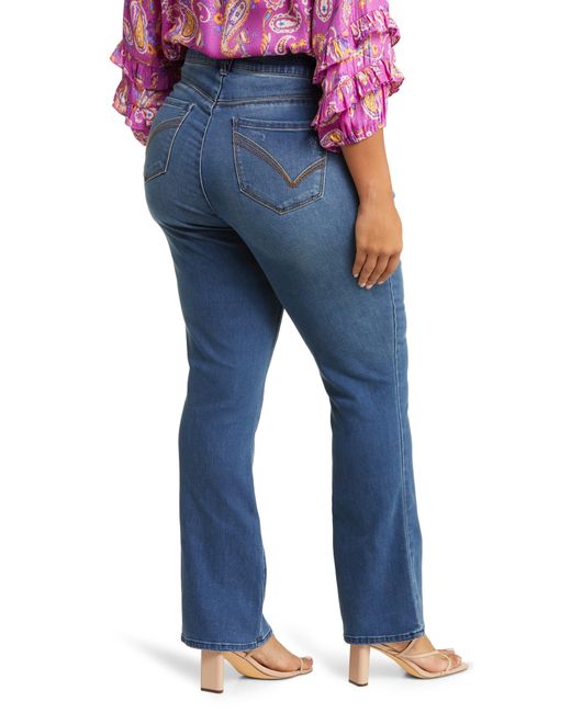 Wit Wisdom ab solution High Waist Itty Bitty Bootcut Jeans in
