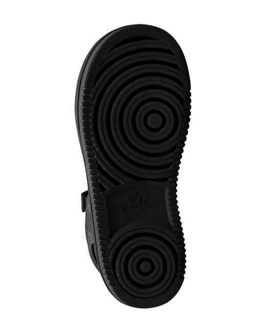Nike Black Icon Classic Platform Sandal