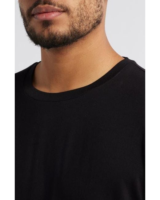 Nordstrom Black Moonlight Eco Stretch Modal Pajama T-Shirt for men