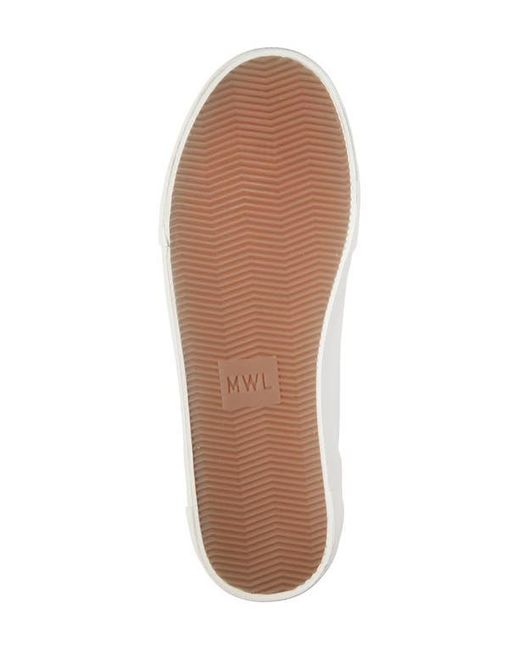 Madewell White Sidewalk Low Top Sneaker