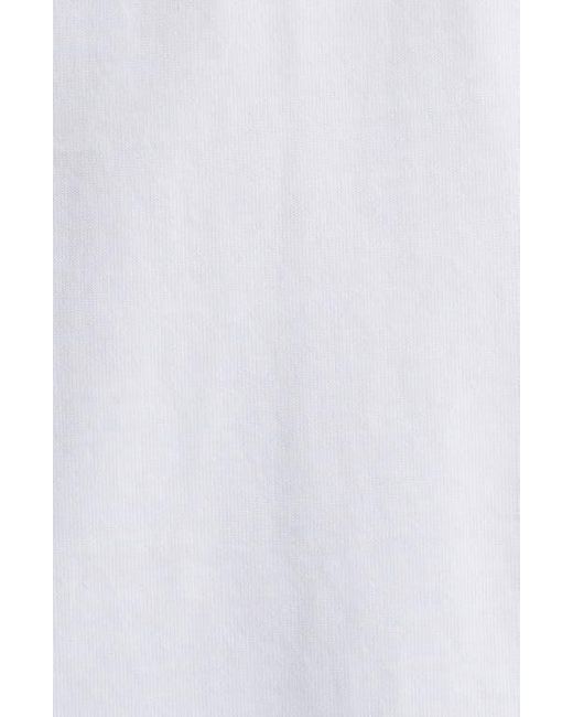 HUGO White X Rb Formula One Team Relaxed Fit Graphic T-Shirt for men